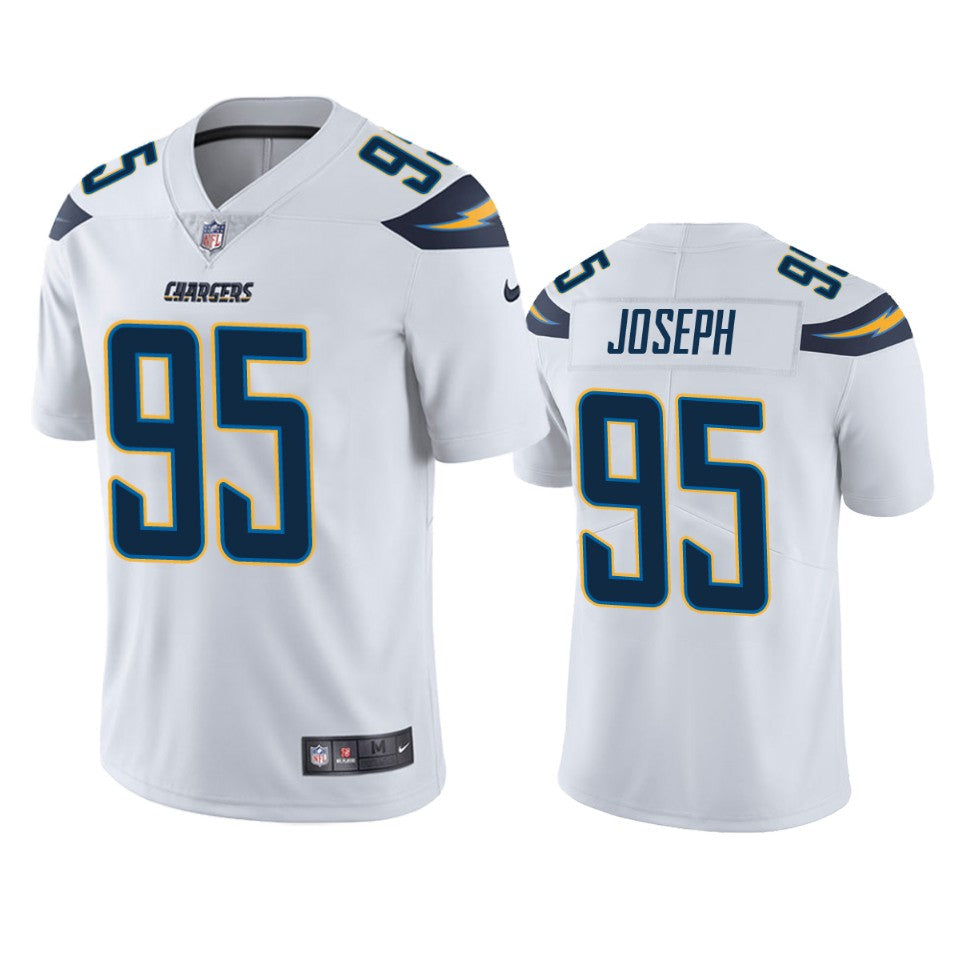 Linval Joseph Los Angeles Chargers White Vapor Limited Jersey