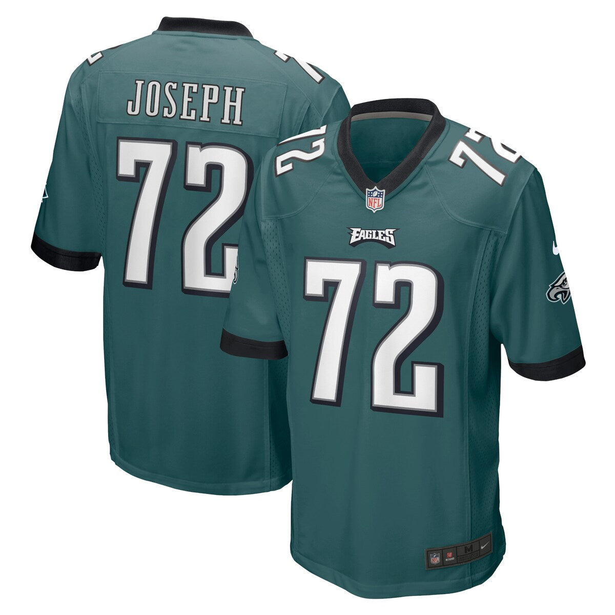 Linval Joseph Philadelphia Eagles Nike Game Player Jersey Midnight Green