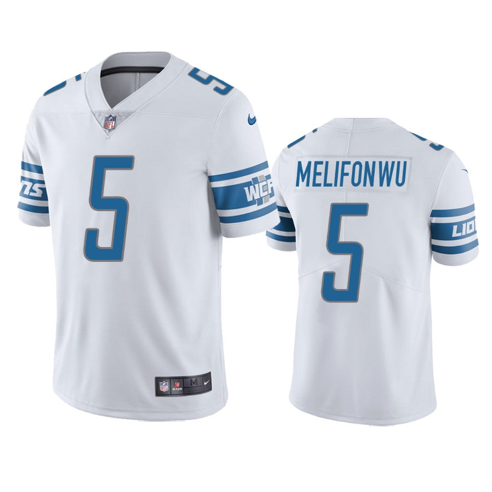 Lions Ifeatu Melifonwu Vapor Limited White Jersey