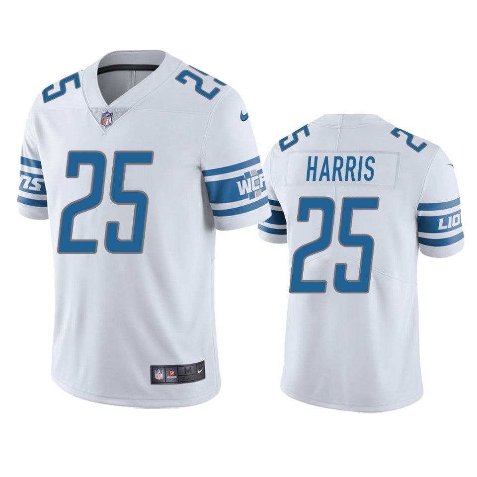Lions Will Harris Vapor Untouchable Limited White Jersey Mens