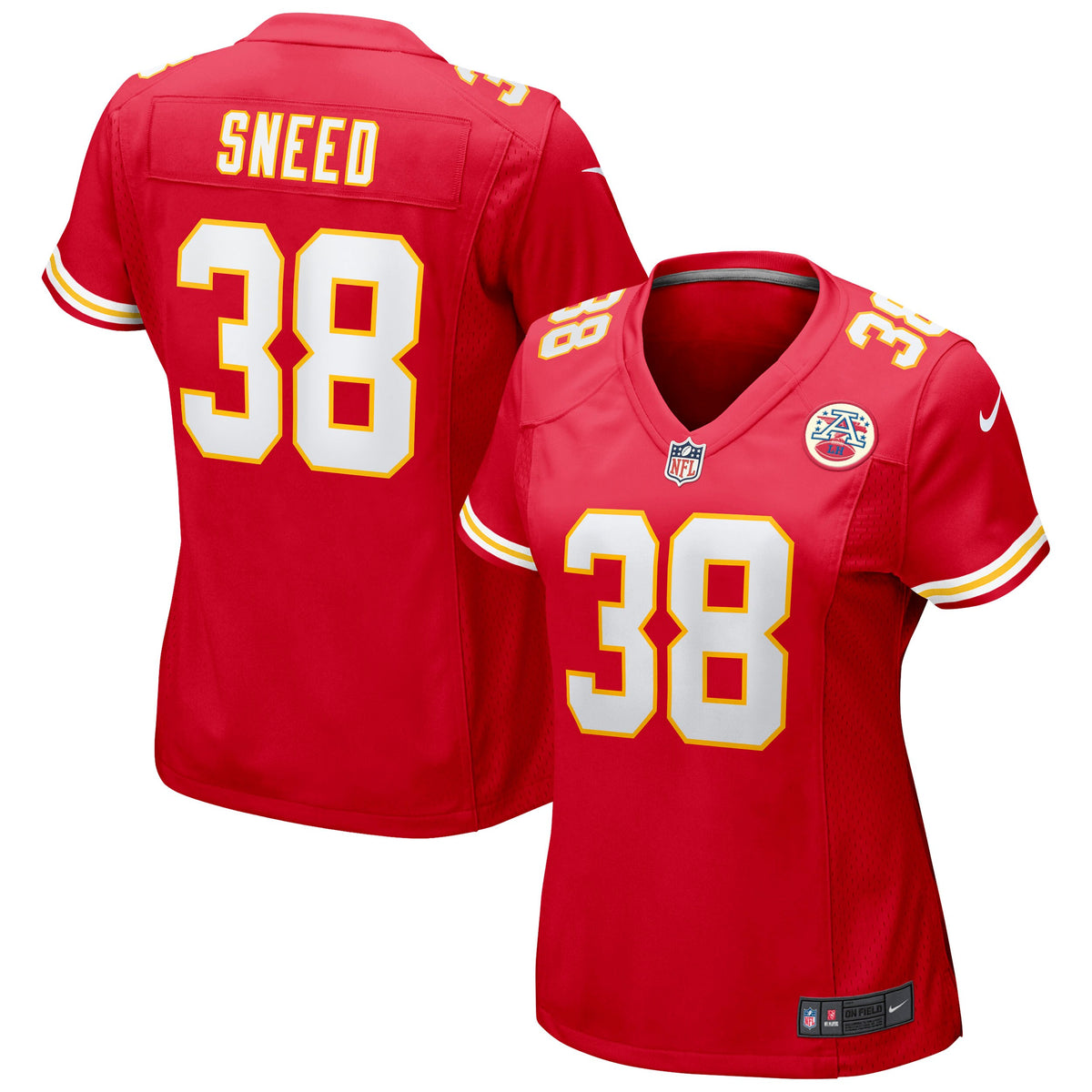 Ljarius Sneed Kansas City Chiefs Nike Womens Game Jersey Red