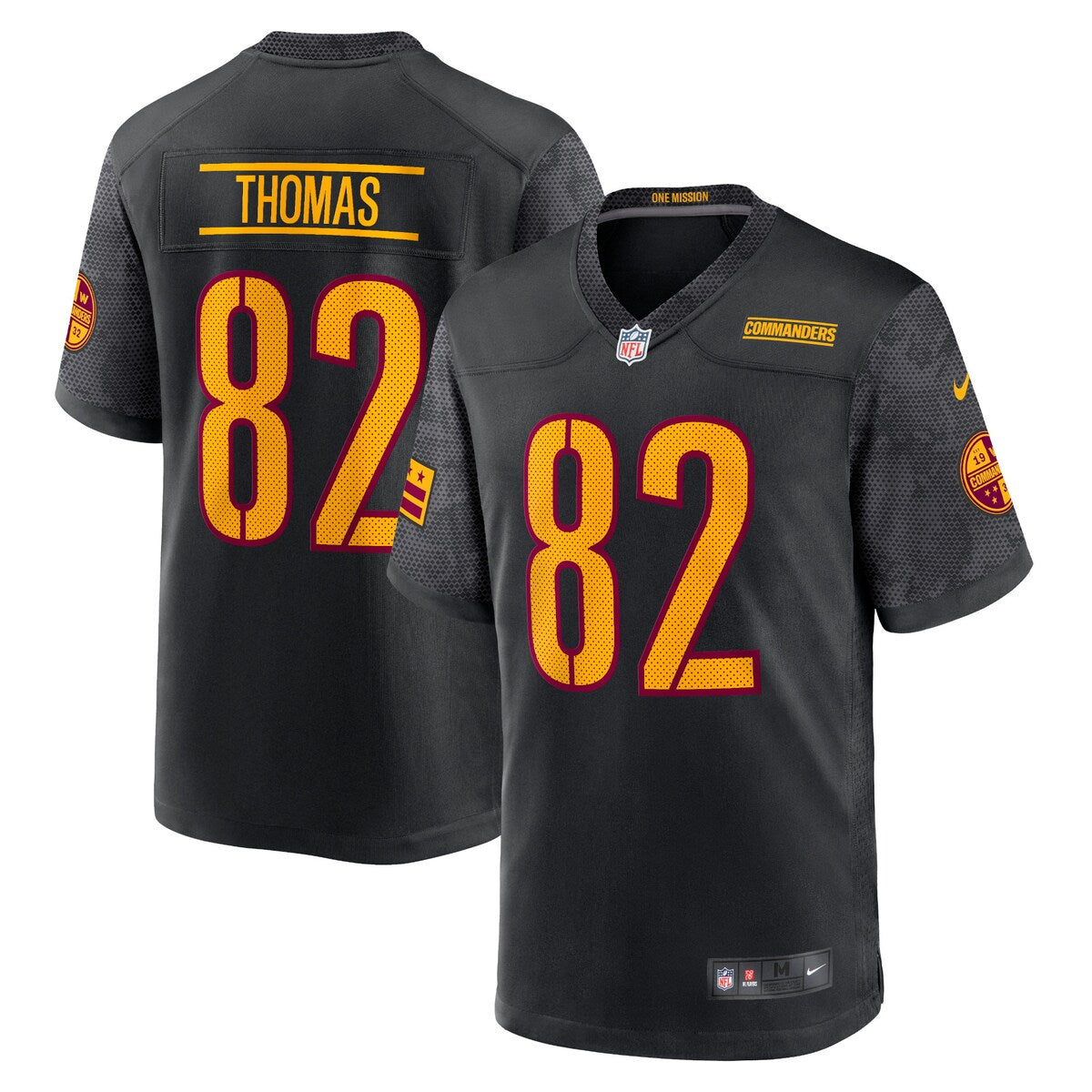 Logan Thomas Washington Commanders Nike Alternate Game Player Jersey Black