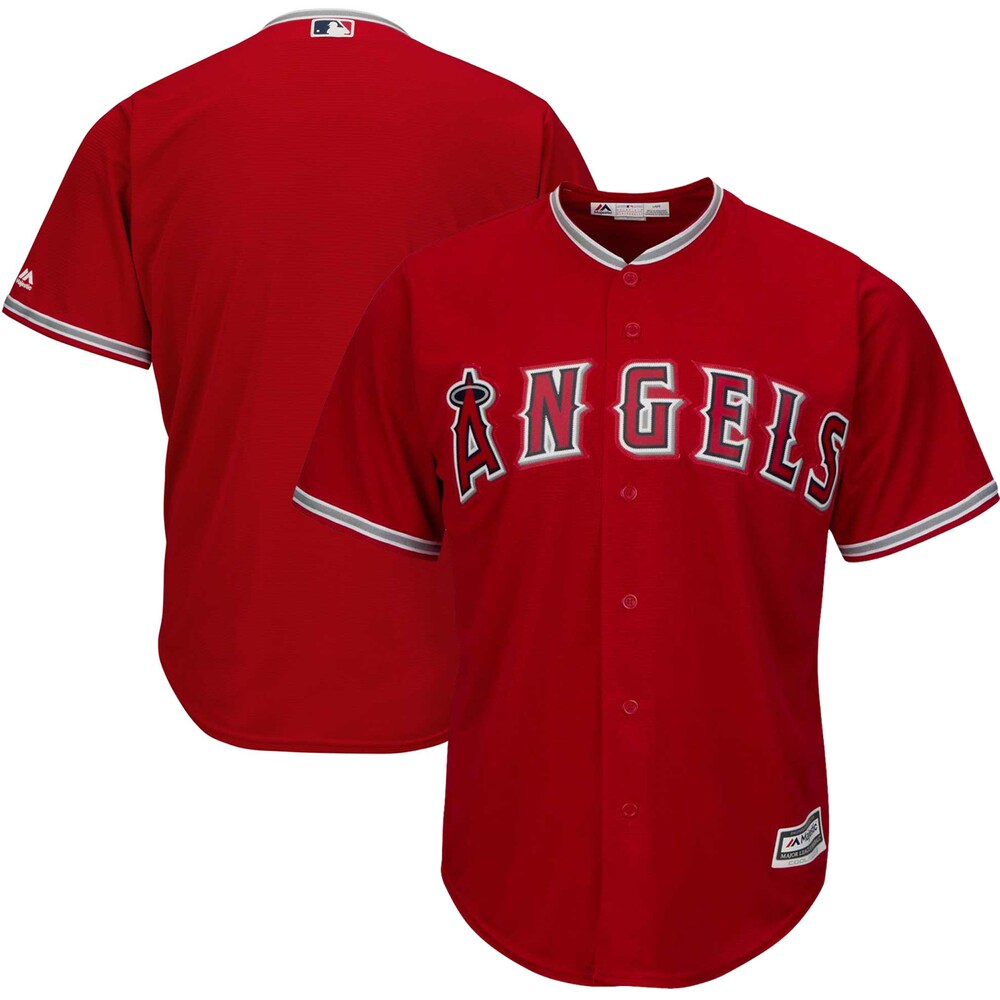 Los Angeles Angels Majestic Official Cool Base Jersey Red