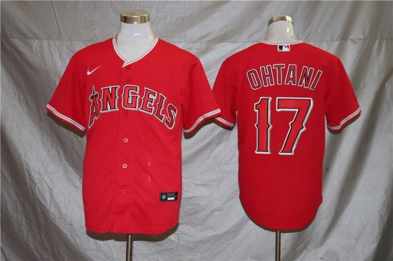 Los Angeles Angels Shohei Ohtani 17 2020 Mlb Red Jersey