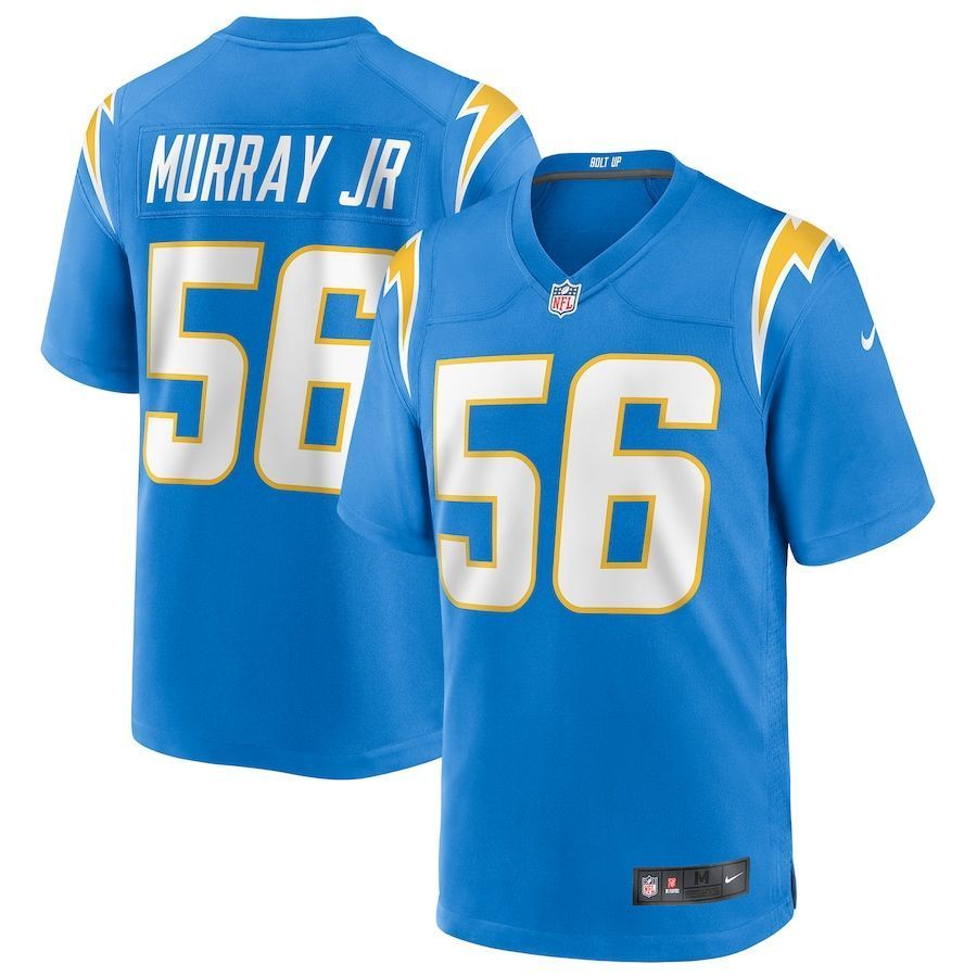 Los Angeles Chargers Kenneth Murray Powder Blue 2020 Nfl Draft First Round Pick Game Jersey