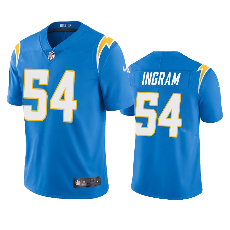 Los Angeles Chargers Melvin Ingram Powder Blue 2020 Vapor Limited Jersey Mens
