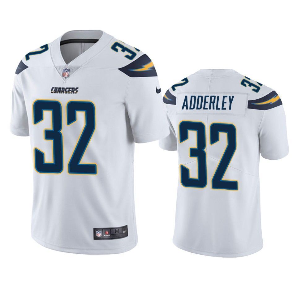 Los Angeles Chargers Nasir Adderley 2019 Nfl Draft White Vapor Limited Jersey