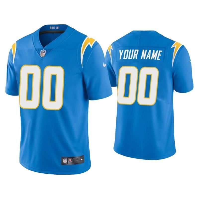Los Angeles Chargers Nfl 2020 Personalized Custom Blue Custom Jersey