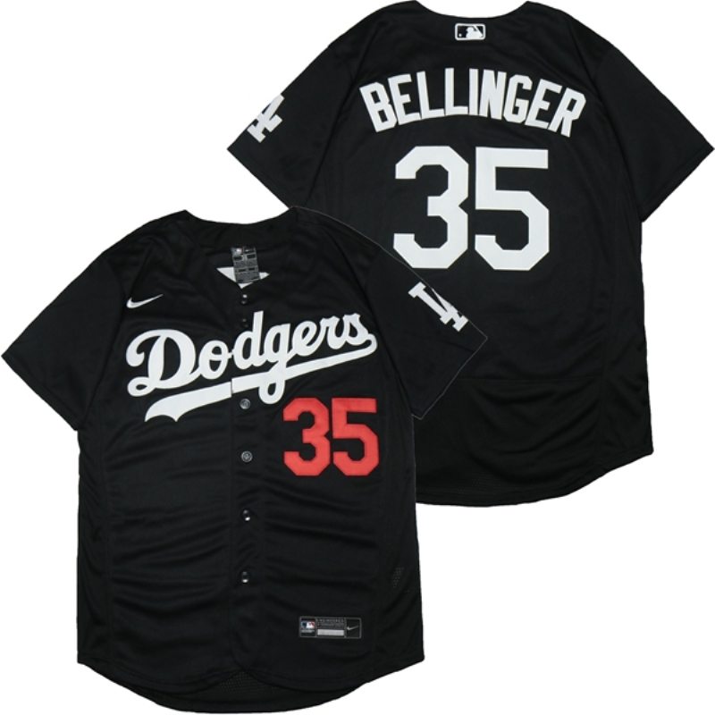 Los Angeles Dodgers Cody Bellinger 35 2020 Mlb Black Jersey