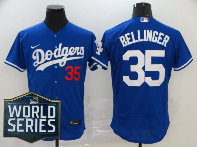 Los Angeles Dodgers Cody Bellinger35 2020 Mlb Blue Jersey