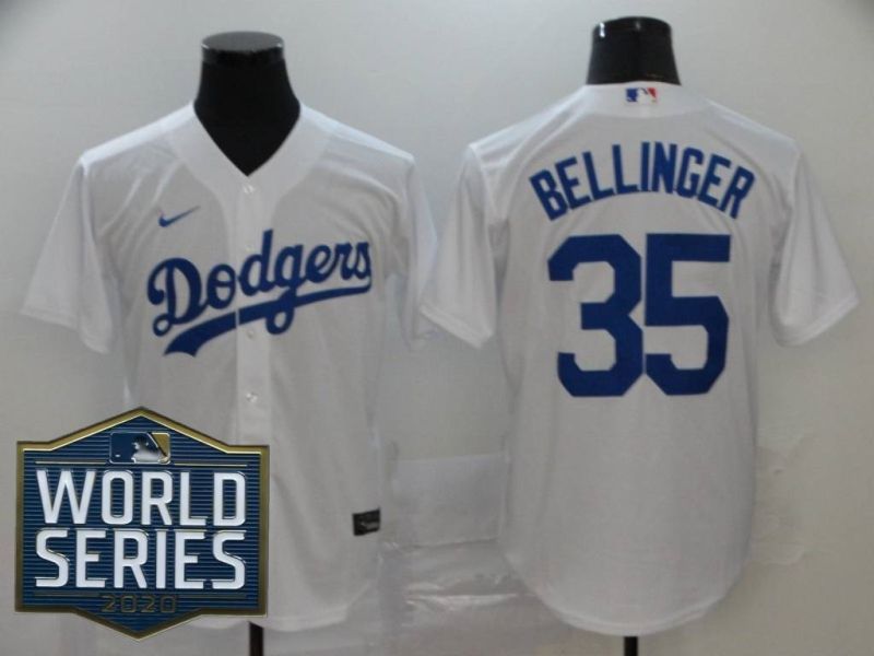 Los Angeles Dodgers Cody Bellinger35 2020 Mlb White Jersey