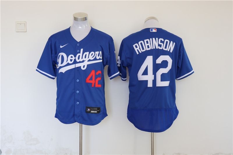 Los Angeles Dodgers Jackie Robinson 42 2020 Mlb Blue Jersey