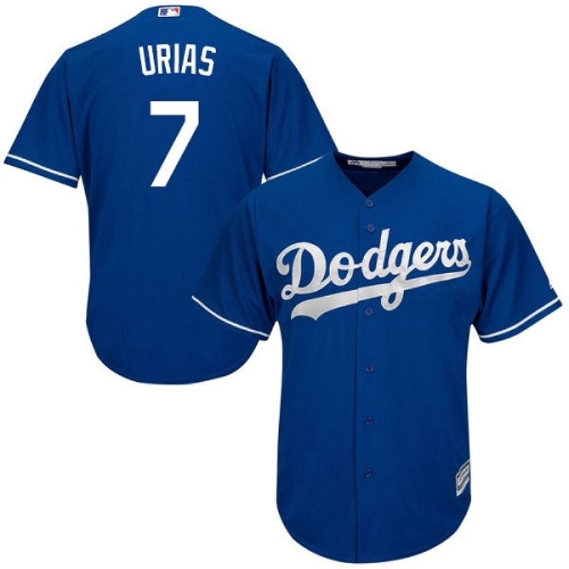 Los Angeles Dodgers Julio Urias 7 2020 Mlb Blue Jersey