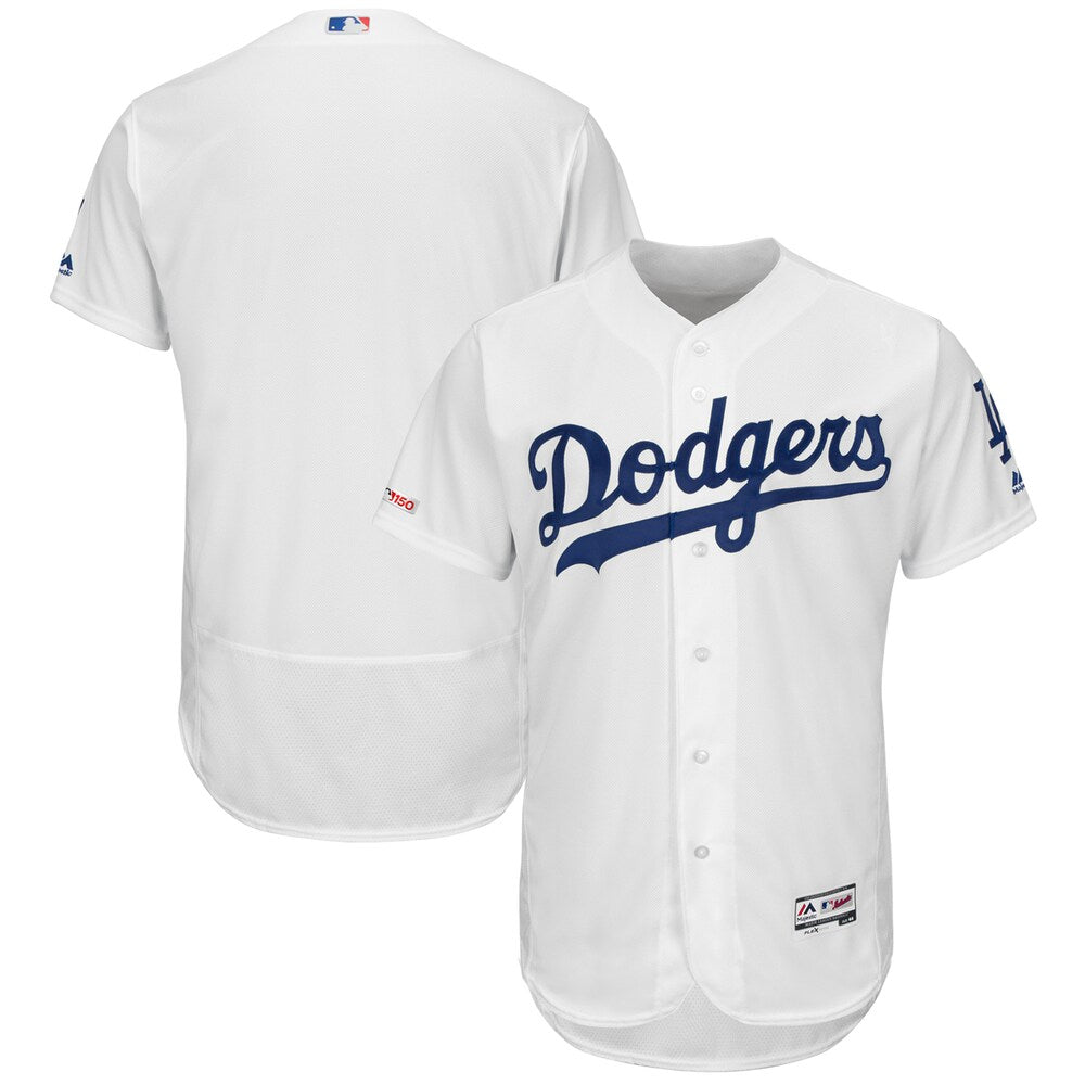 Los Angeles Dodgers Majestic Home Flex Base Collection Team Jersey White