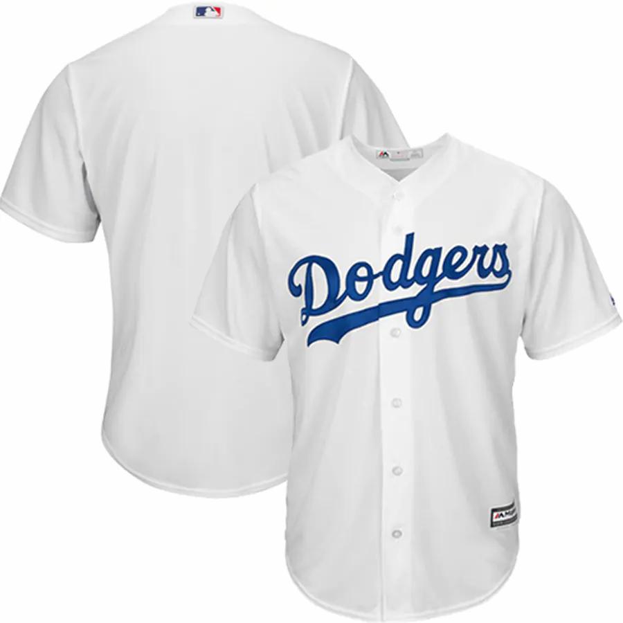 Los Angeles Dodgers Majestic Official Cool Base Jersey White