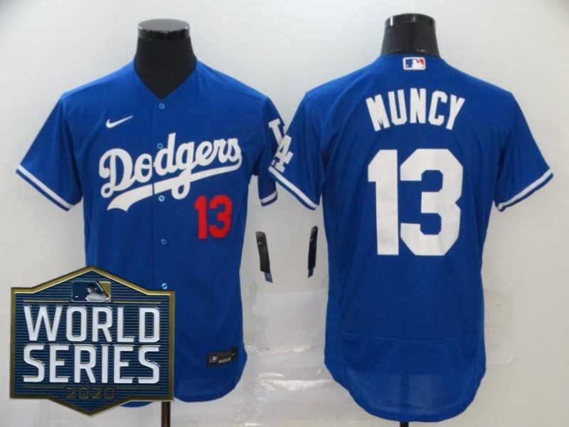 Los Angeles Dodgers Max Muncy 13 2020 Mlb Blue Jersey