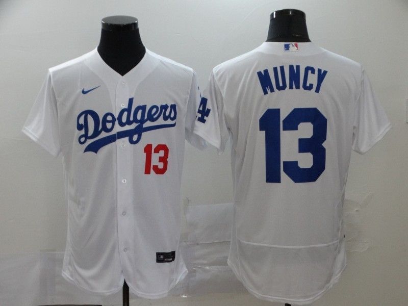 Los Angeles Dodgers Max Muncy 13 2020 Mlb White Jersey