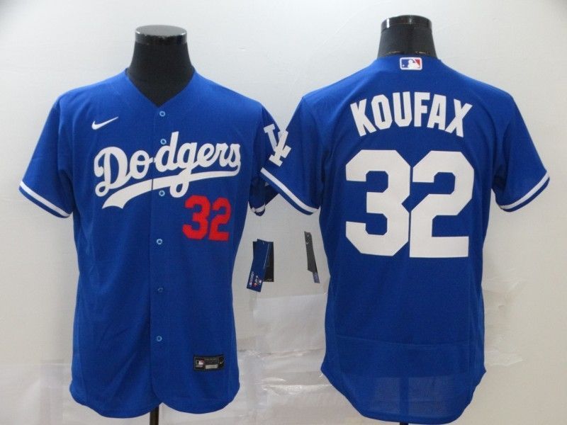 Los Angeles Dodgers Sandy Koufax 32 2020 Mlb Navy Blue Jersey