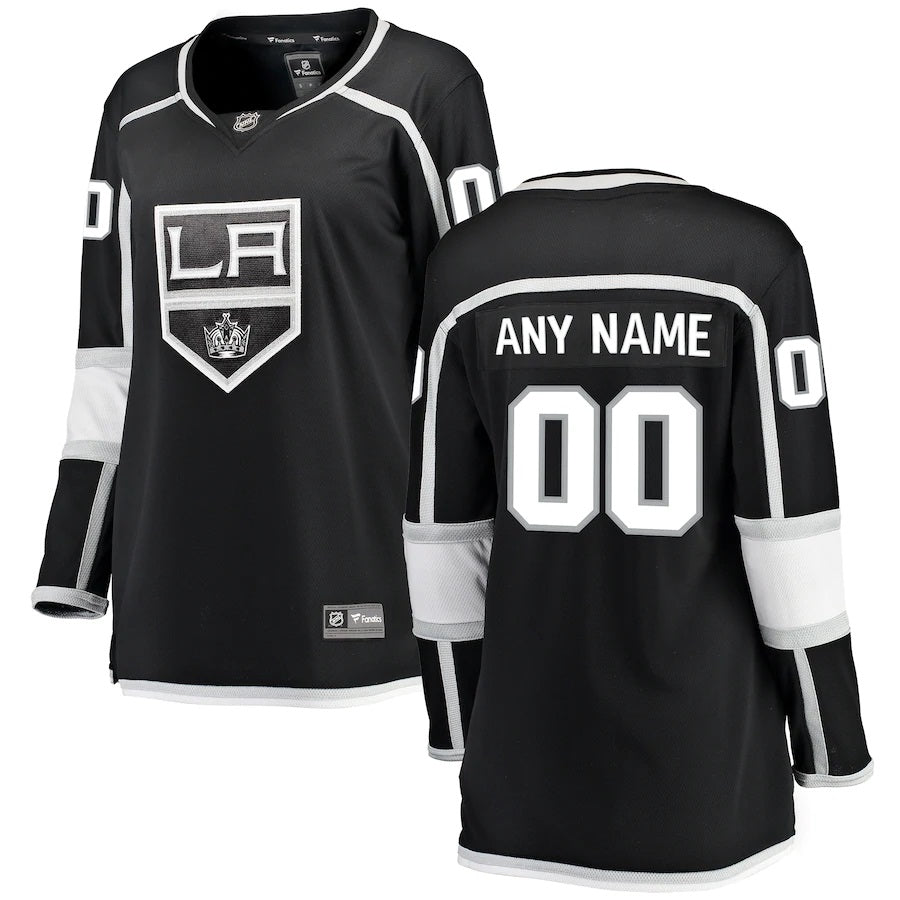 Los Angeles Kings Fanatics Branded Womens Home Breakaway Custom Jersey Black