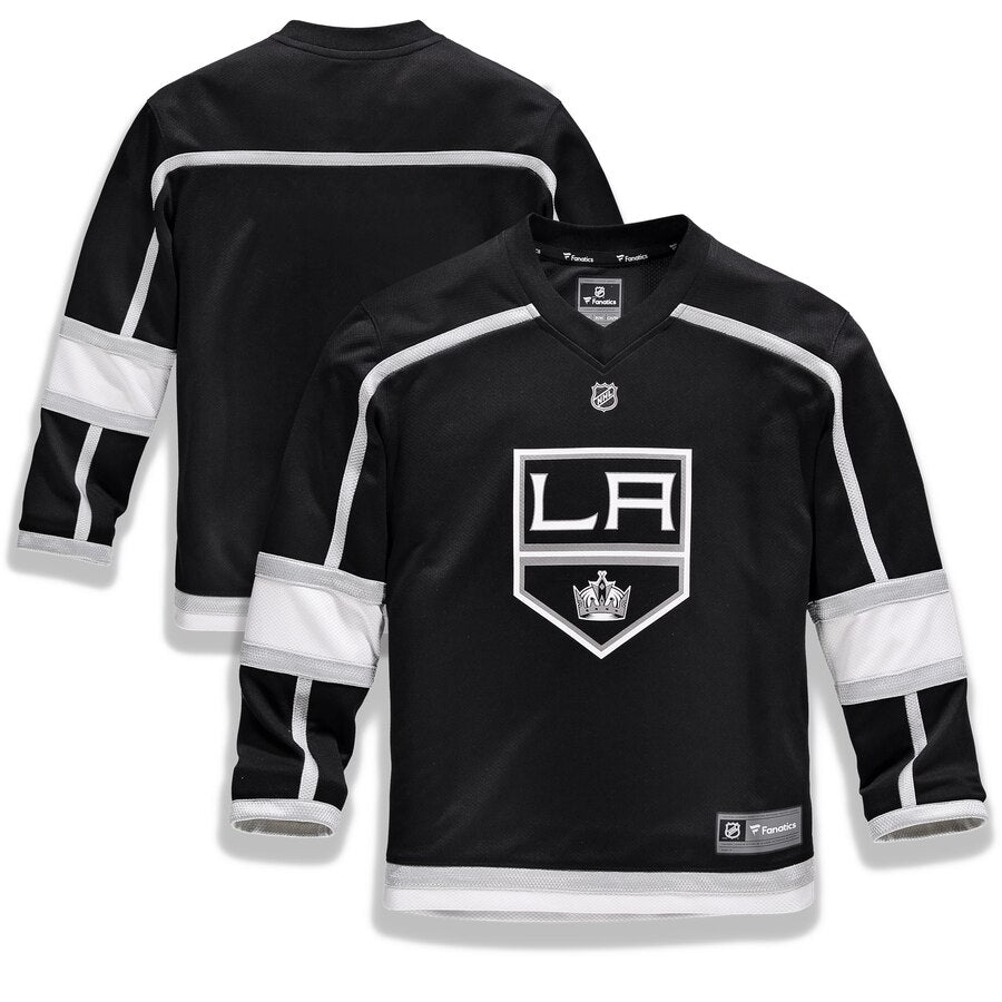 Los Angeles Kings Fanatics Branded Youth Home Replica Blank Jersey Black