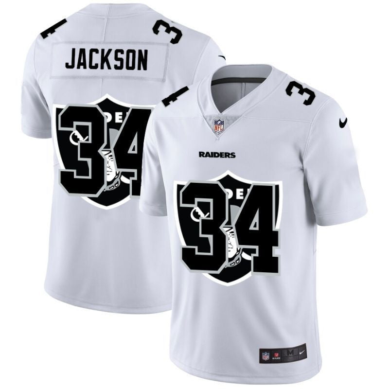 Los Angeles Raiders Bo Jackson 34 Nfl 2020 White Jersey