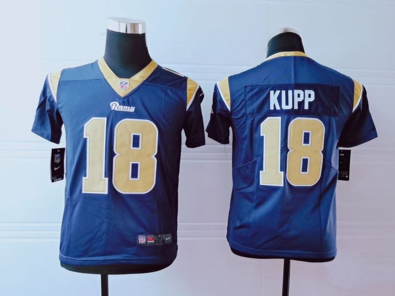 Los Angeles Rams Cooper Kupp 18 Nfl 2020 Navy Blue Jersey