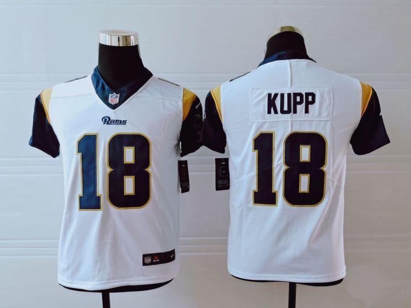 Los Angeles Rams Cooper Kupp 18 Nfl 2020 White Jersey