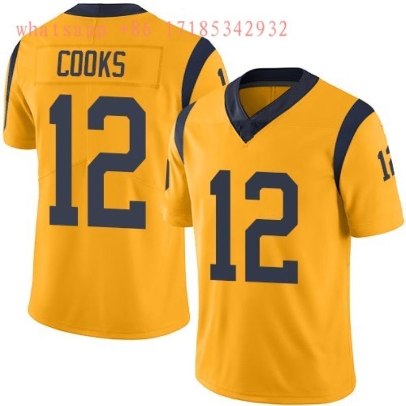 Los Angeles Rams In Cooks 12 2020 Nfl Gold Jersey Jersey