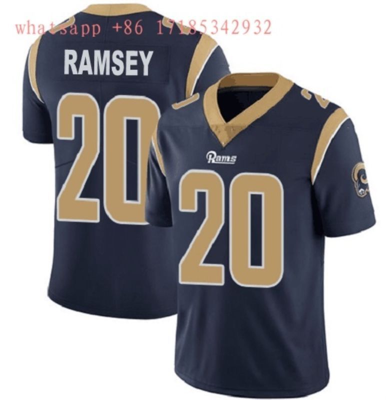 Los Angeles Rams Jalen Ramsey 20 2020 Nfl Black Jersey Jersey