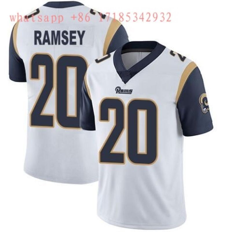Los Angeles Rams Jalen Ramsey 20 2020 Nfl White Jersey Jersey