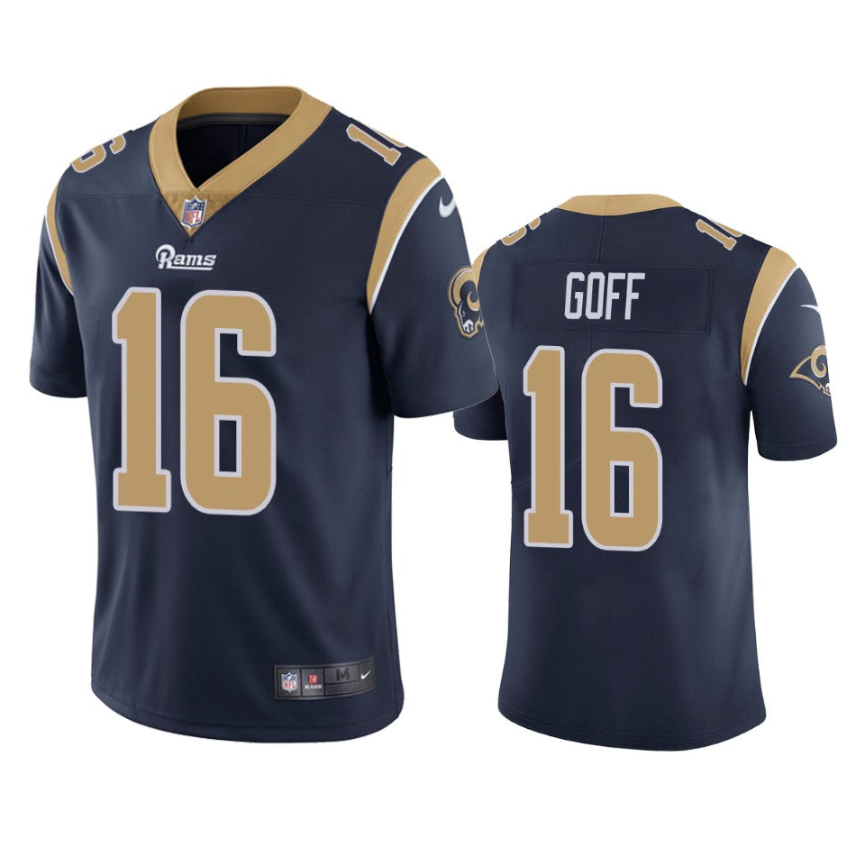 Los Angeles Rams Jared Goff Navy Vapor Limited Jersey