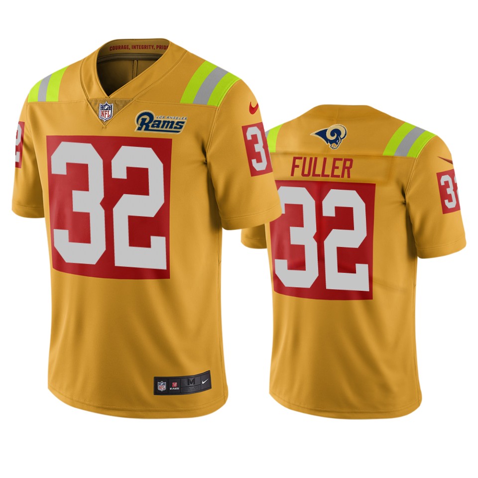 Los Angeles Rams Jordan Fuller Gold City Edition Vapor Limited Jersey