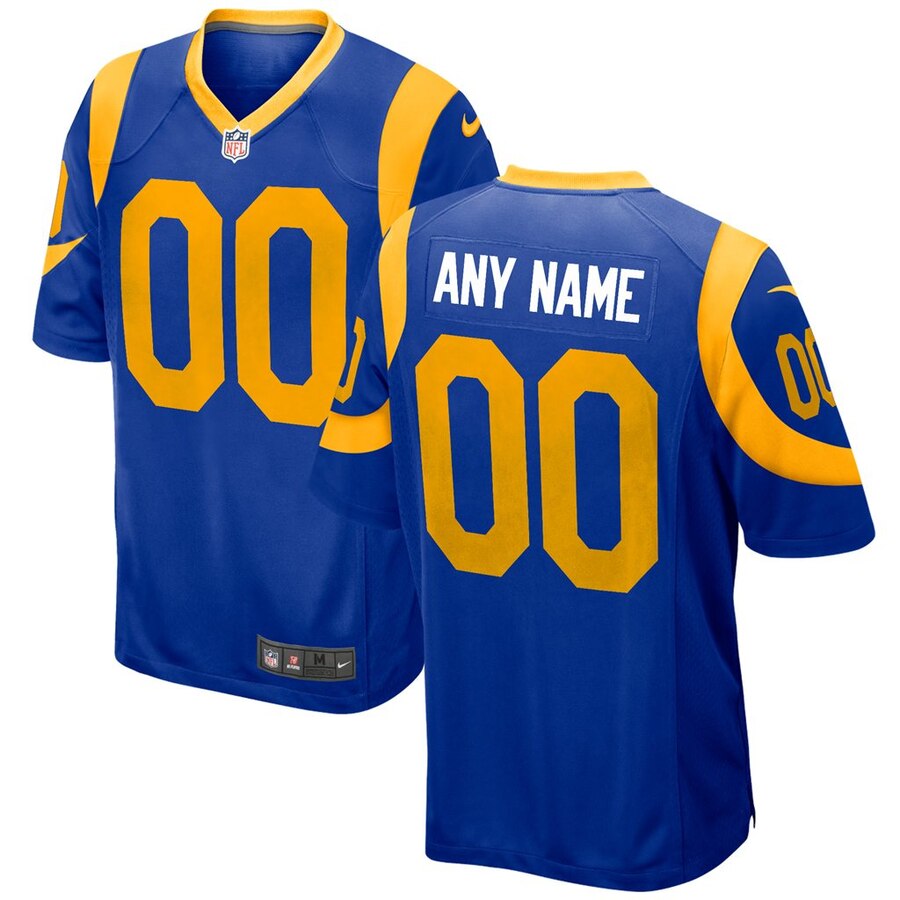 Los Angeles Rams Nike Youth Game Custom Jersey Gold