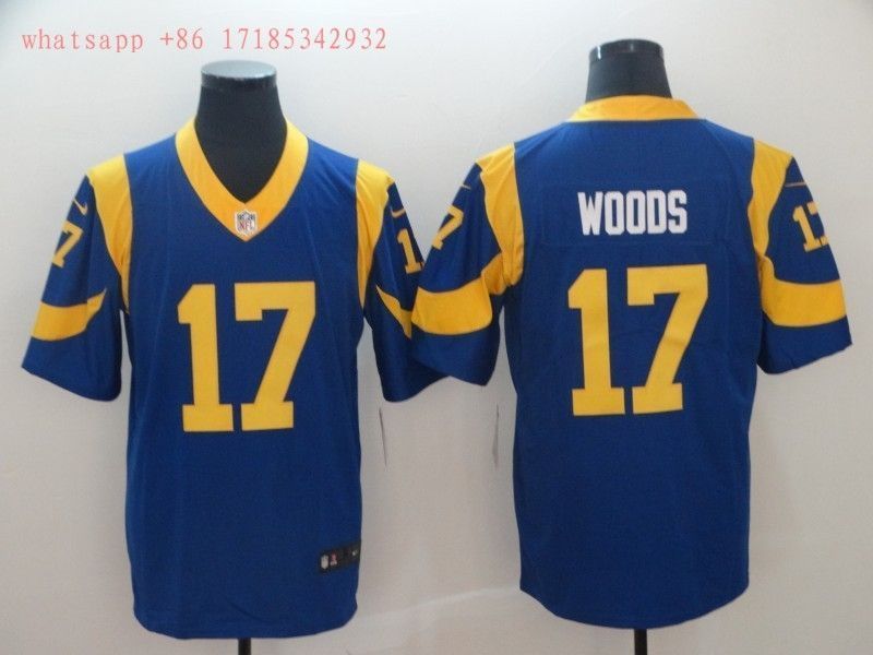 Los Angeles Rams Robert Woods 17 2020 Nfl Blue Jersey Jersey