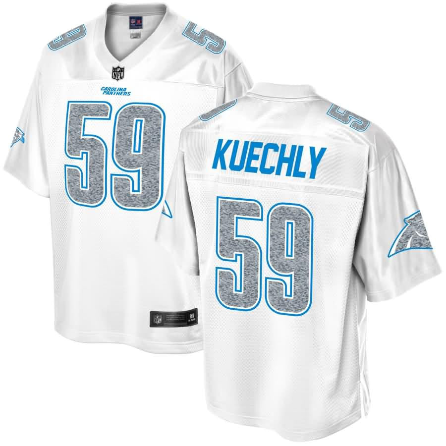Luke Kuechly Carolina Panthers Nfl Pro Line White Out Fashion Jersey White