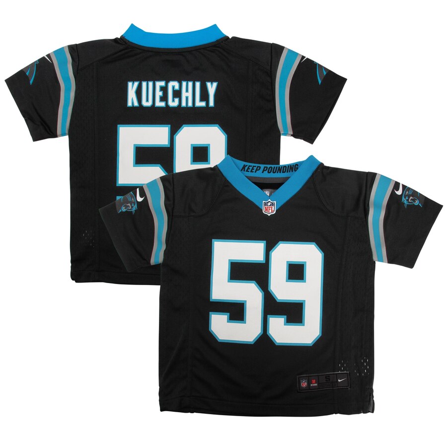 Luke Kuechly Carolina Panthers Nike Preschool Team Color Game Jersey Black