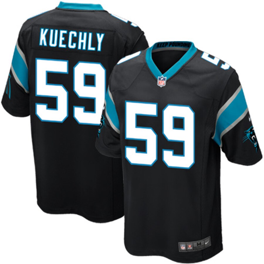 Luke Kuechly Carolina Panthers Nike Team Game Jersey Black