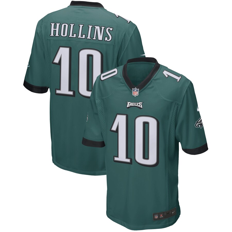 Mack Hollins Philadelphia Eagles Nike Game Jersey Midnight Green
