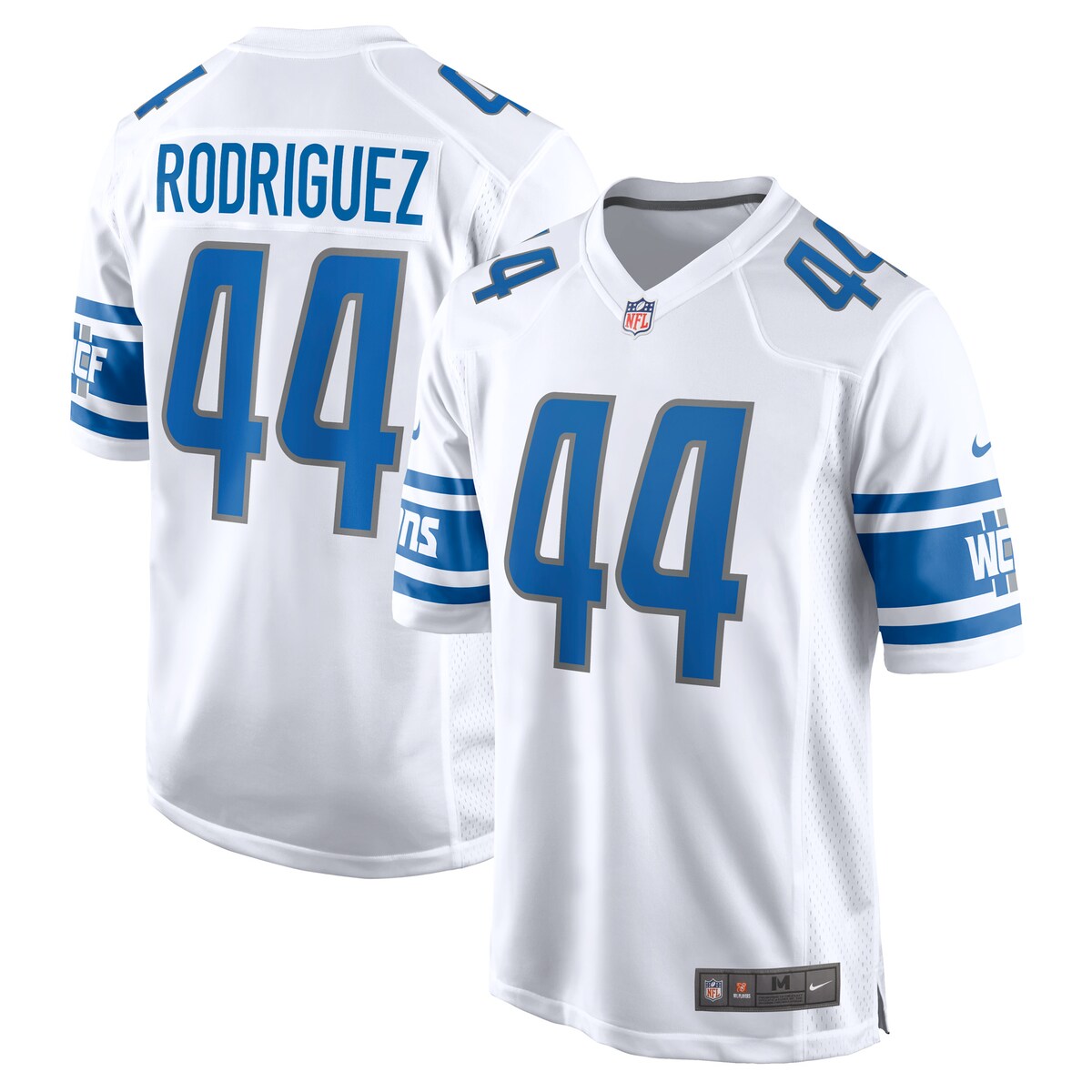 Malcolm Rodriguez Detroit Lions Nike Game Player Jersey White