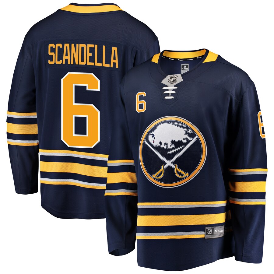 Marco Scandella Buffalo Sabres Fanatics Branded Breakaway Player Jersey Navy