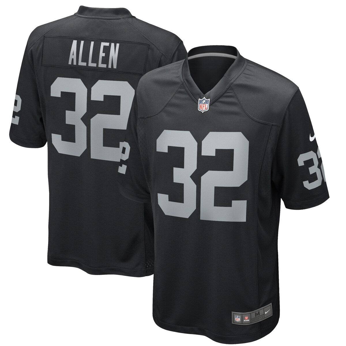 Marcus Allen Las Vegas Raiders Nike Game Retired Player Jersey Black