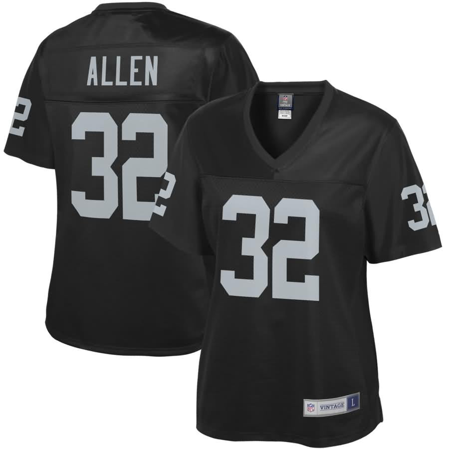 Marcus Allen Oakland Raiders Nfl Pro Line Womens Retired Player Jersey Black