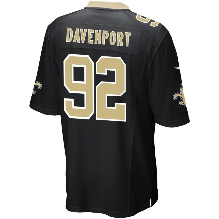 Marcus Davenport New Orleans Saints 2018 Nfl Draft First Round Pick Game Jersey Black