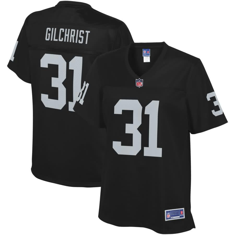 Marcus Gilchrist Oakland Raiders Nfl Pro Line Womens Team Color Player Jersey Black