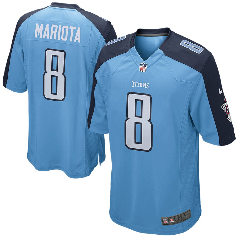 Marcus Mariota Tennessee Titans Nike Alternate Game Jersey Light Blue