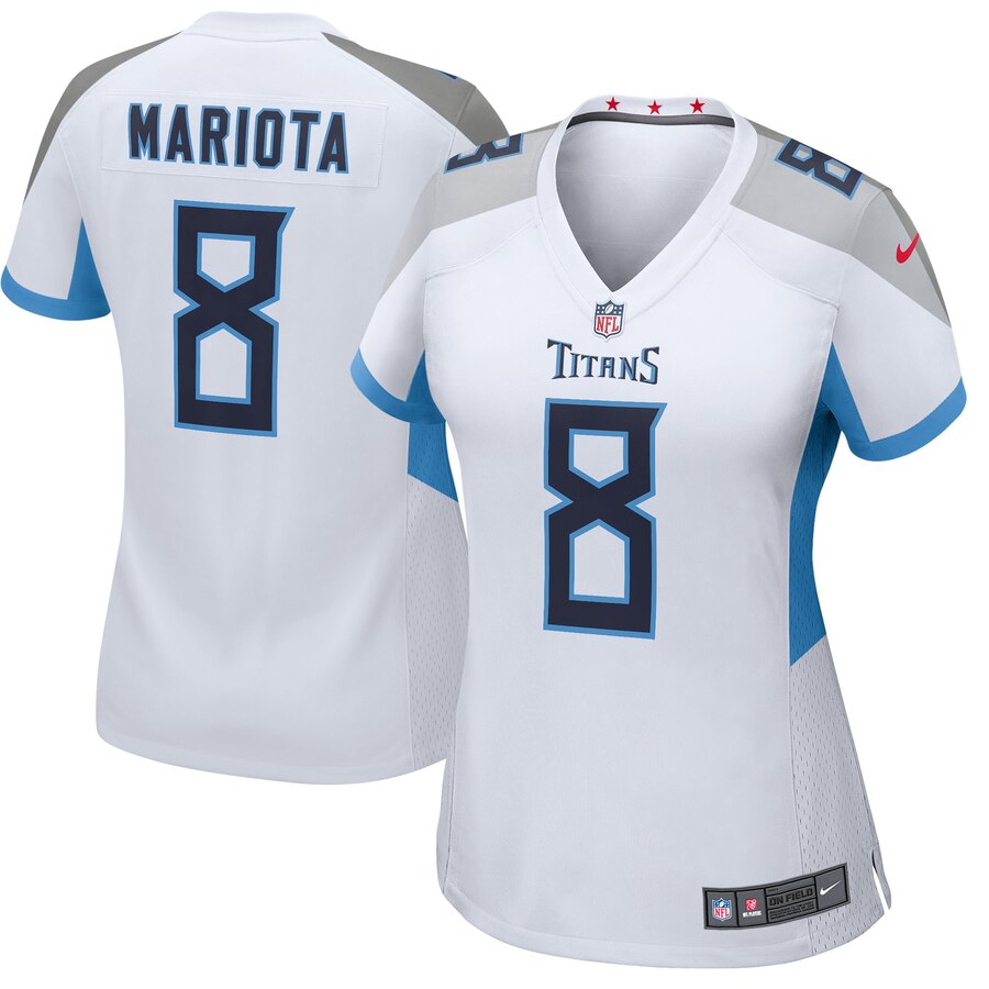 Marcus Mariota Tennessee Titans Nike Womens Player Game Jersey White