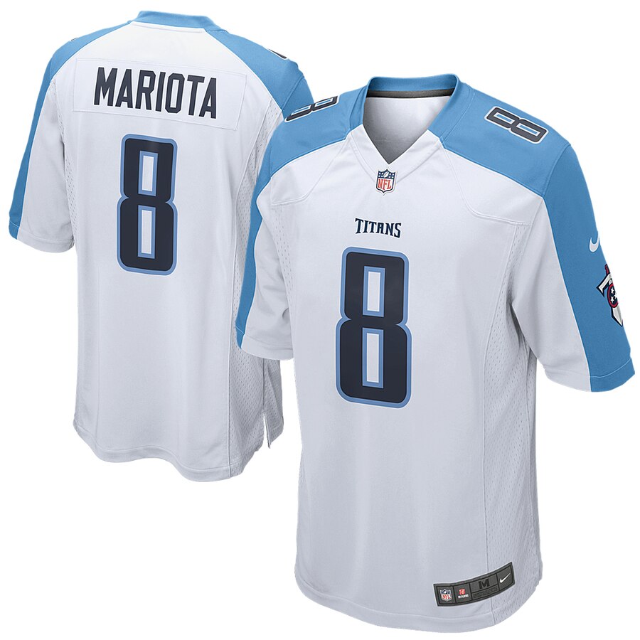 Marcus Mariota Tennessee Titans Nike Youth Game Jersey White