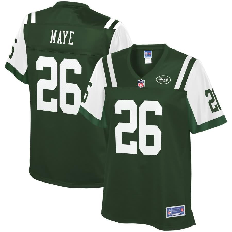 Marcus Maye New York Jets Nfl Pro Line Womens Team Color Player Jersey Green