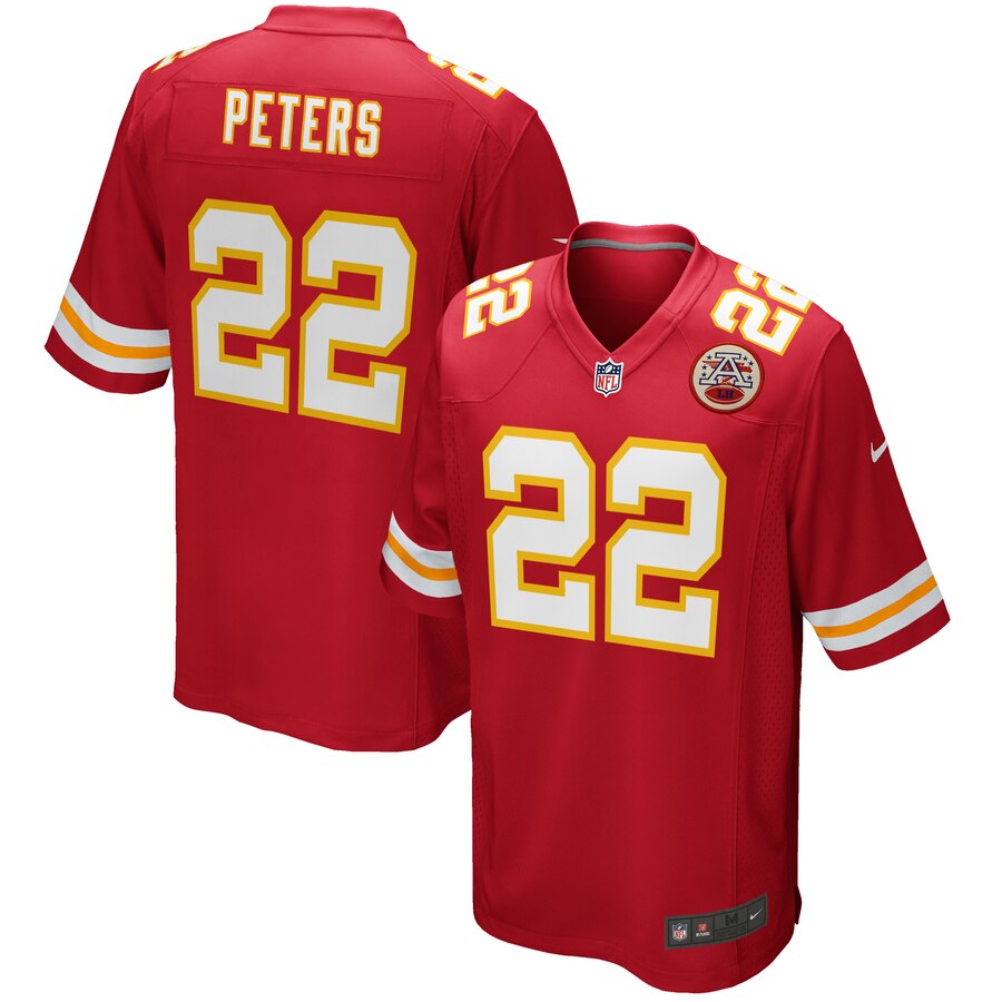 Marcus Peters Kansas City Chiefs Nike Youth Game Jersey Red