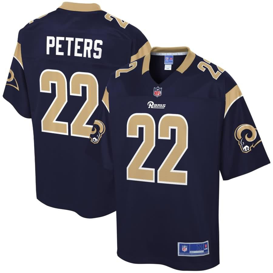 Marcus Peters Los Angeles Rams Nfl Pro Line Youth Player Jersey Navy
